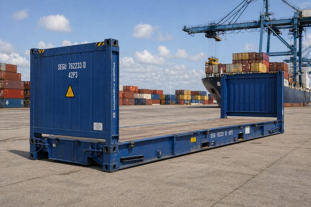 Flat-Rack Container