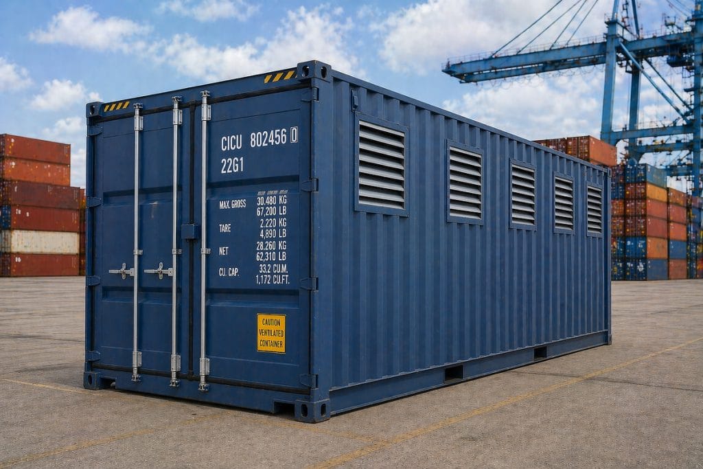 Ventilated Container